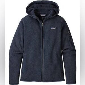 Patagonia Better Sweater Hoody in New Navy Blue, Women’s XS